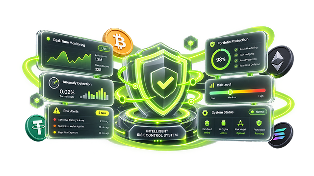 Digital asset risk control illustration